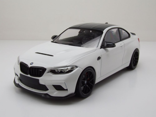 Minichamps 155021025 BMW M2 CS F87 2020 white-black 1:18 Modelcar