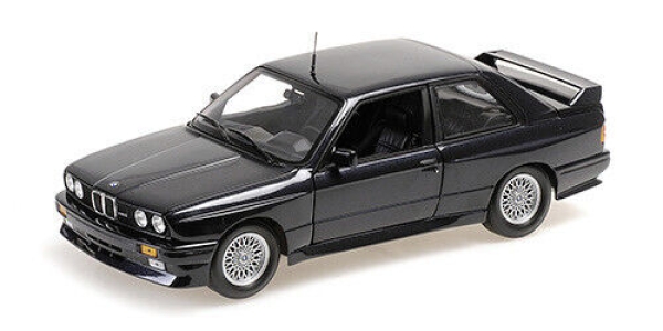 Minichamps BMW M3 E30 1987 blue metallic 1:18 modelcar