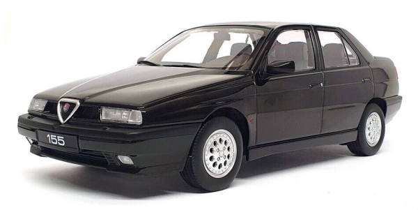 Triple9 1800381 Alfa Romeo 155 1996 schwarz 1:18 limitiert 1/1002 Modellauto