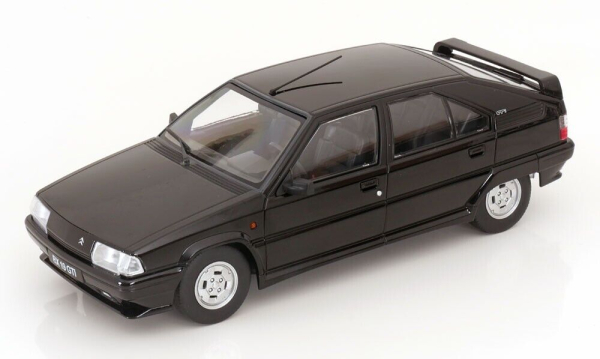 Triple9 Citroen BX GTI 1990 schwarz mit schwarzer Innenaustattung 1:18 Modellauto