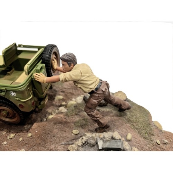 American Diorama 18015 Mechaniker Crew Figur offroad camel trophy Nr.5 1:18 limitiert 1/1000