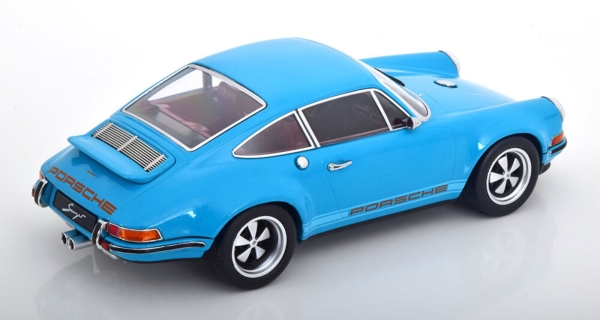 KK-Scale Porsche 911 Coupe Singer türkisblau 1:18 limitiert 1/1000 Modellauto 180445