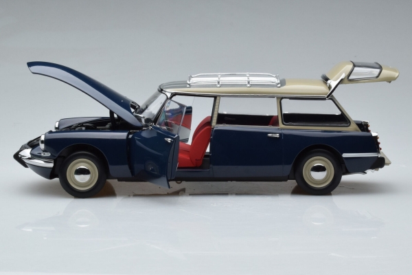 Norev 181770 Citroën DS 19 Break 1967 Orient Blau 1:18 Modellauto