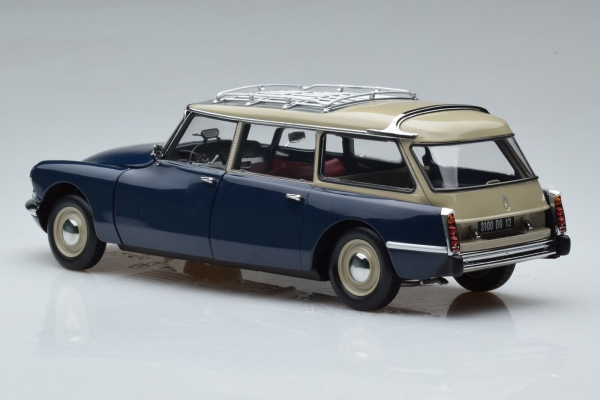 Norev 181770 Citroën DS 19 Break 1967 Orient Blau 1:18 Modellauto