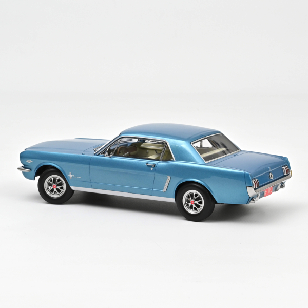 Norev 182800 Ford Mustang Coupe 1965 turquoise metallic 1:18 Modelcar