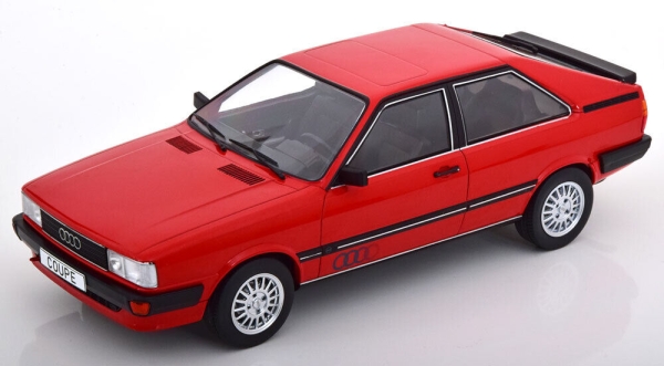 MCG Audi Coupe GT 1980 rot 1:18 Modellauto 18316