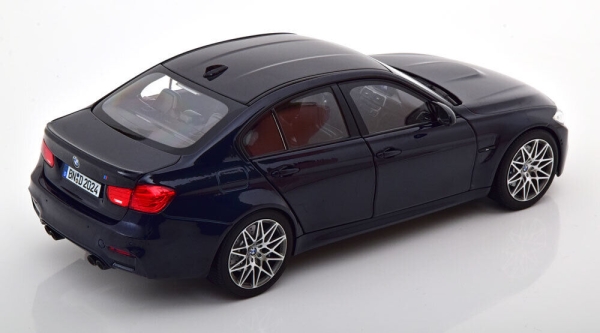 Norev 183236 BMW M3 F80 Competition 2017 blue metallic 1:18 modelcar