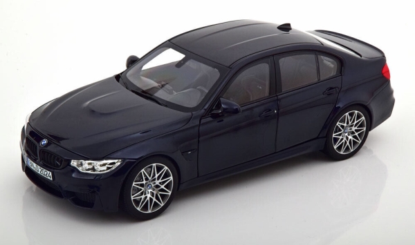 Norev 183236 BMW M3 F80 Competition 2017 blue metallic 1:18 modelcar