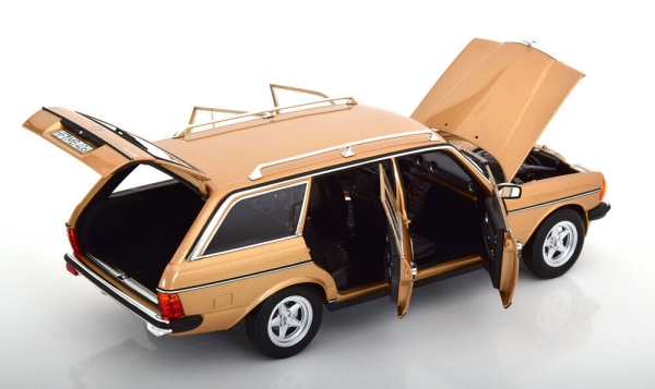 Norev 183739 Mercedes 200 T AMG S123 Kombi 1982 gold metallic W123 1:18 limitiert 1/500 Modellauto