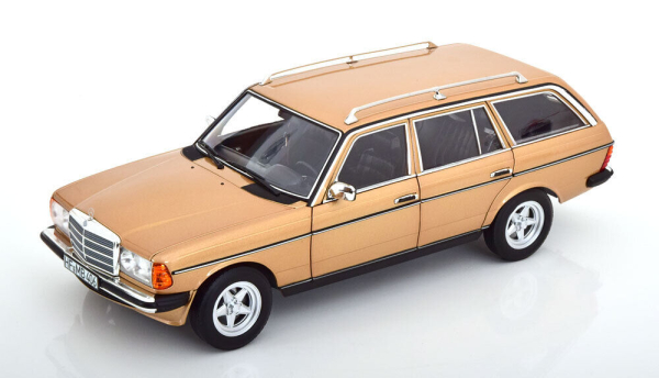 Norev 183739 Mercedes 200 T AMG S123 Kombi 1982 gold metallic W123 1:18 limitiert 1/500 Modellauto