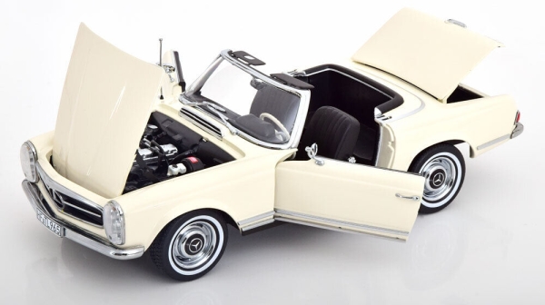 Norev 183768 Mercedes 230SL 1963 white W113 230 SL 1:18 limited 1/1000 Pagode modelcar