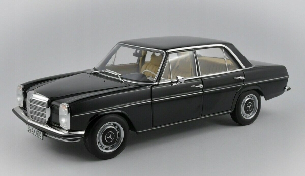 Norev 183775 Mercedes-Benz 200 /8 Strich Acht 1973 W115 schwarz 1:18 1/1002 schwarz  limitiert Oldtimer Modellauto