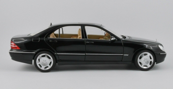 Norev 183811 Mercedes-Benz S600 1998 black W220 1:18 limited 1/1002 Modellauto