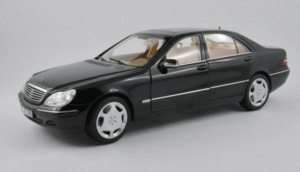 Norev 183811 Mercedes-Benz S600 1998 black W220 1:18 limited 1/1002 Modellauto