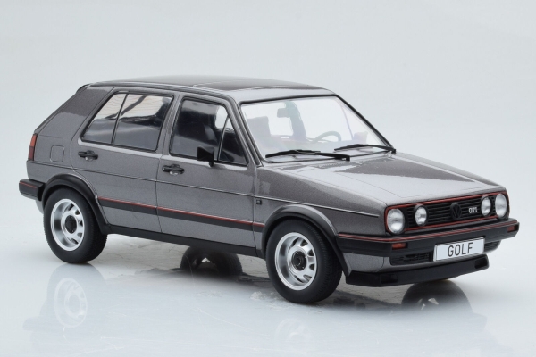 MCG VW Golf II GTI 1984 grau metallic 1:18 Modellauto 18390