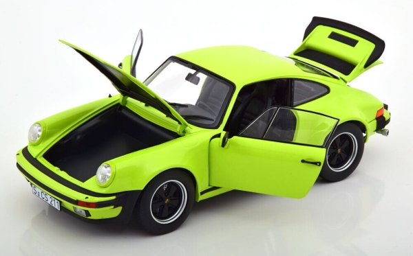 Norev 187666 Porsche 911 930 Turbo 3.0 hell grün 1976 1:18 Modellauto