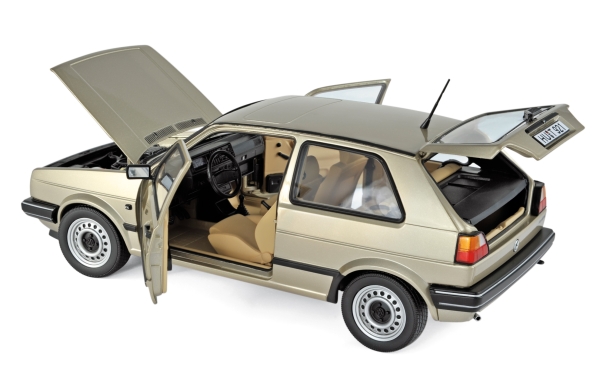 Norev Volkswagen VW Golf 2 II CL 1988 weiss 1:18 Modellauto limitiert 1/1000