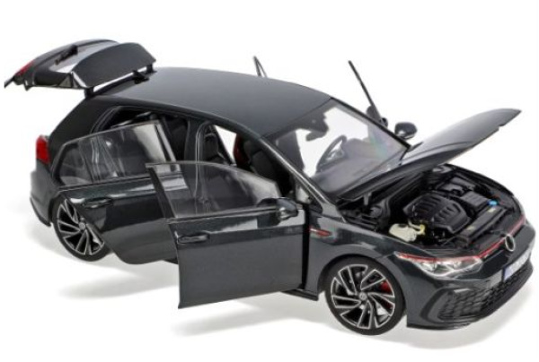 Norev 188591 Volkswagen Golf VIII GTI MK8 2019 black 1:18 Modellauto VW