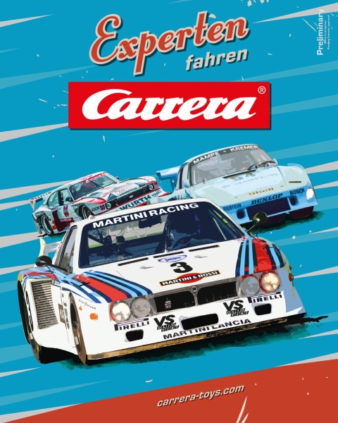 Carrera DIGITAL 132 Retro Grand Prix Set 2023 Rennbahn 30031 1:32 inkl. Blechschild 60 Jahre Jubiläum