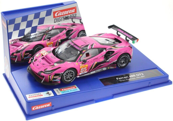 Carrera DIGITAL 132 Ferrari 488 GT3 Iron Dames No 85 1:32 slotcar