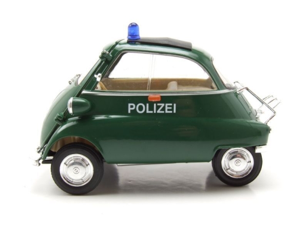 Welly BMW Isetta 250 Polizei 1:18 Modellauto German Police