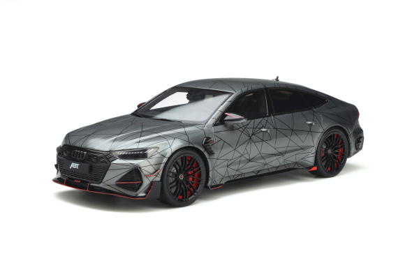 GT Spirit 293 Audi RS7-R C8 (4K) Sportback ABT 2020 daytona grau 1:18 limited 1/999 Modellauto