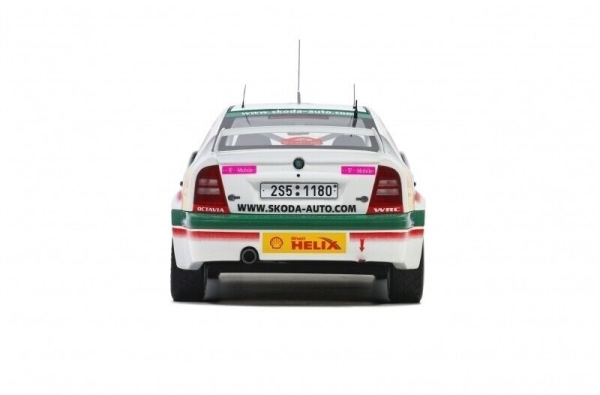 Otto Models 431 Skoda Octavia WRC white #14 Rallye 1:18 limited 1/2500 Modelcar