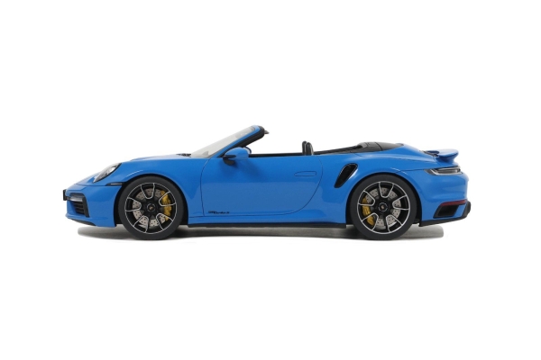 Porsche 911 Turbo S Cabrio blue 1:18 limited 1/1500 Modelcar GT Spirit