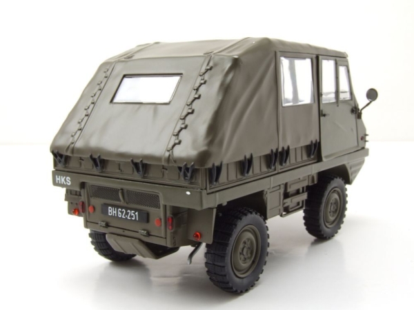 Schuco 45004200 Steyr Puch Haflinger Modell ÖBH Militär 1:18 limitiert 1/500 Modellauto