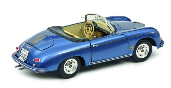 Schuco 450031800 Porsche 356 Speedstar Outlaw Cabrio blau 1.18 Modelauto