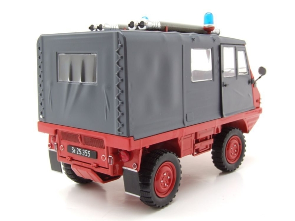 Schuco 45004300 Steyr Puch Haflinger Feuerwehr 1:18 limitiert 1/500 Modellauto