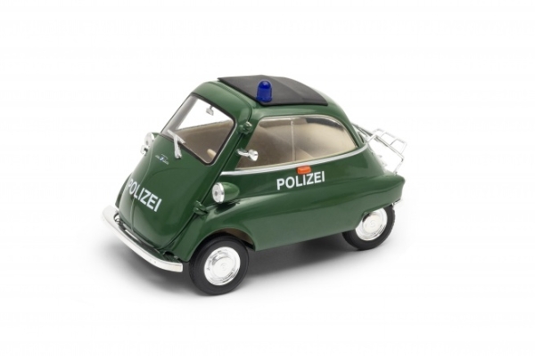 Welly BMW Isetta 250 Polizei 1:18 Modellauto German Police