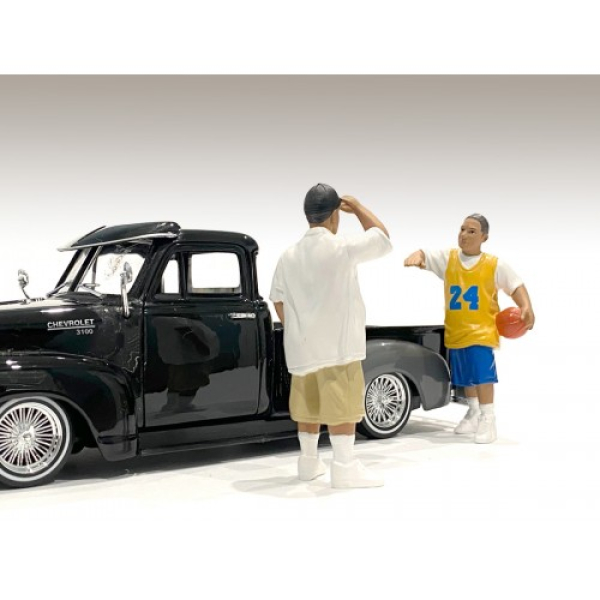 American Diorama 76274 Lowriderz II 1:18 Figur Mann mit Capy 1/1000 limitiert