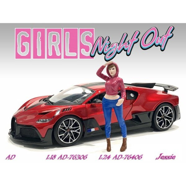 American Diorama 76406 Girls Night Out Jessie 1:24 Figur 1/1000 limitiert