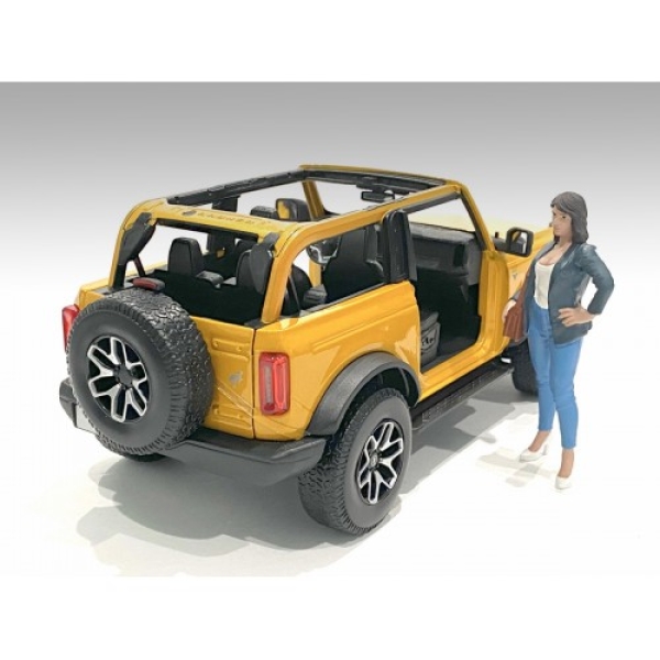 American Diorama 76412 Dealership Käuferin IV 1:24 Figur 1/1000 limitiert