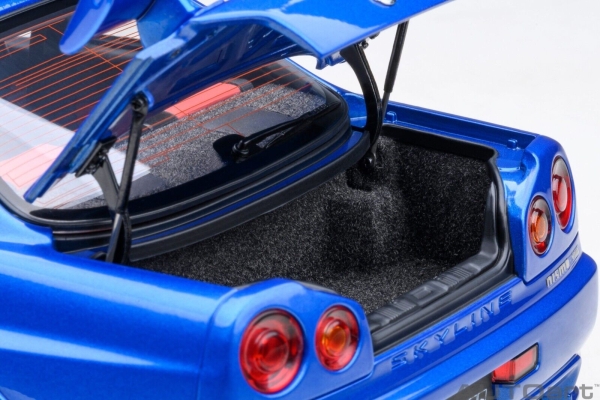 AUTOart Nissan NISMO R34 GT-R Z-TUNE 2005 BAYSIDE BLAU 1:18 77462 Modellauto