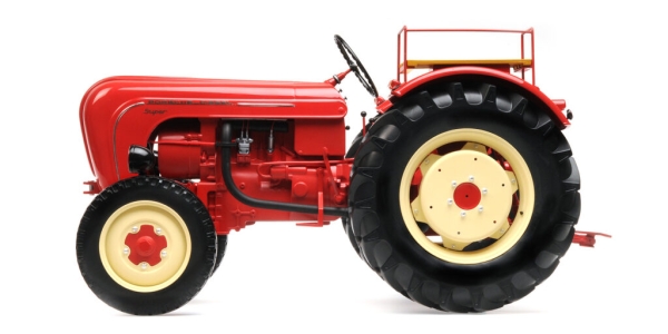 Minichamps PORSCHE SUPER TRAKTOR 1958 ROT 1:8 modelcar limitiert 1/99