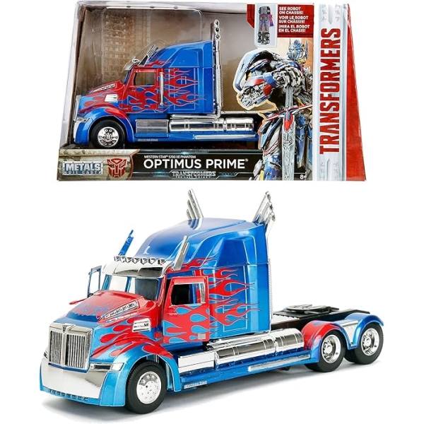 Jada Toys 253115003 T5 Western Star 5700 XE Optimus Prime 1:24 Modellauto