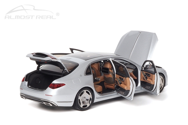 Almost Real 820118 Mercedes Maybach S-Class V12 2021 silber 1:18 limited 1/1008 Modellauto