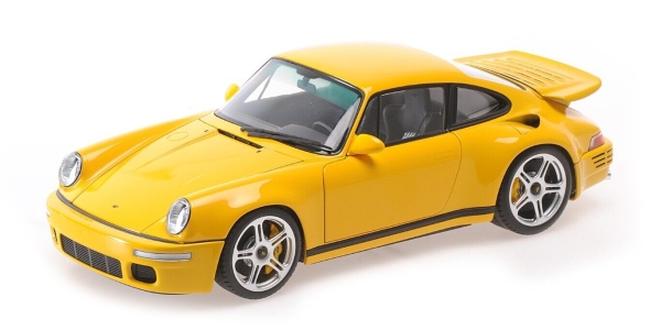 Almost Real Porsche Ruf CTR Anniversary 2017 blossom gelb 1:18 limitiert Modellauto