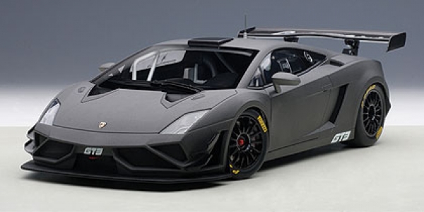 AUTOart LAMBORGHINI GALLARDO GT3 FL2 2013(DARK GREY)(2 DOOR OPENINGS) 1:18 81360