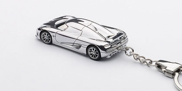 AutoArt Schlüsselanhänger KOENIGSEGG AGERA ALUMINIUM CAR KEYCHAIN 41628