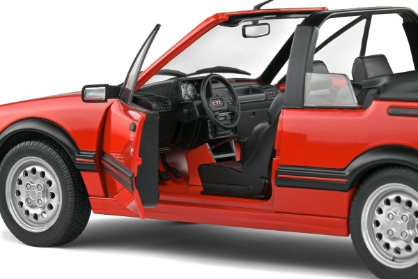 Solido 421189000 Peugeot 205 Cabrio CTI MK1 1989 rot 1:18 Modellauto