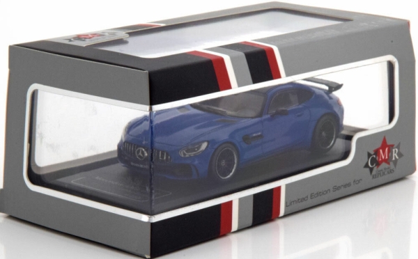 Premium X CMR Mercedes AMG GTR 2018 blau 1:43 Modellauto