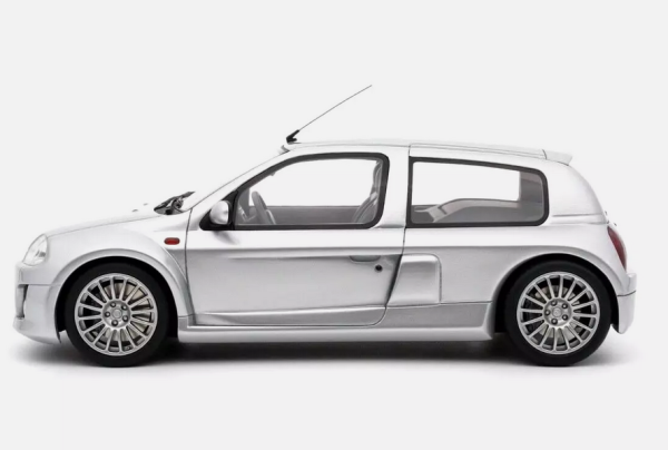 Otto Models 1034 Renault Clio V6 Phase 1 Silver 2001 1:18 limited 1/2000 Modelcar