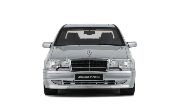 Otto Models 443 Mercedes-Benz C36 AMG W202 Brilliant Silver 1990 1:18 limited 1/3000 modelcar