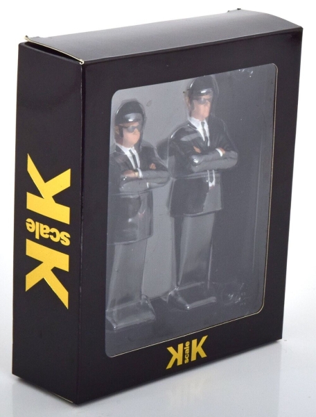 KK-Scale Figur Set mit 2 Figuren Jake und Elwood 1:18 Modellauto Diorama