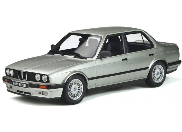 Otto Models 912 BMW E30 325I Sedan Silver 1988 1:18 limited Modellauto