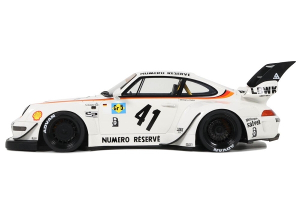 GT Spirit 451 Porsche RWB Bodykit Kato-San weiß 1:18 limitiert Modellauto