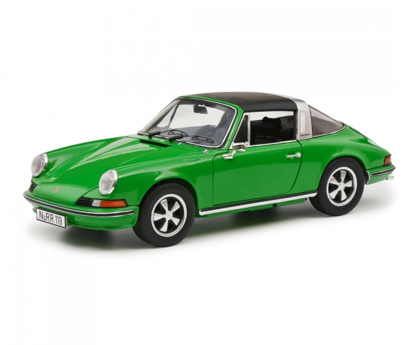 Schuco 450047100 Porsche 911S 2,4 S Targa 1973 grün 1:18 limited 1/1000 Modellauto